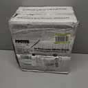 Passage Door Lever, 10 Pack Matte Black Interior Door Handles for Hallway and Closet, Heavy Duty Square Interior Keyless Door Handles Non-Locking Door Knobs for Right & Left Side Door