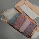 5 Pairs Fuzzy Soft Cozy Comfortable Socks for Women, Casual Sleep Comfy Socks, Perfect Warm Winter Gifts for Women (Love Pattern)