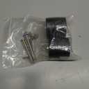 Replacement Luggage Suitcase Wheels OD 48mm Repair Kit Parts Axles Rubber Metal 360 Swivel Caster Bearings Tools Wear-Resistant Mute Flexible Durable Set of (2) Wheels 48mm x 18mm x 6mm