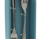 BWell 13oz. Portable Blender Bottle & Towle Living Forged Olivia Flatware Set
