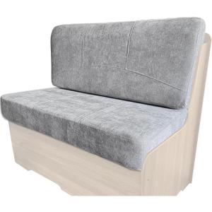 Dulepax RV Dinette Booth Cushions with Memory FoamReplacement Camper CushionsDinette Seat for Camper TrailerRV Dinette Seat Including 1 Backrest & 1 Bench,RV Sofa,RV Couch,Grey,38inch.