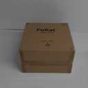 PoKat 20.25" Farmhouse Table Lamp for Nightstand, Vintage Bedside Lamps, Rustic Small Lamp, Modern Side Table Lamp for Living Bed Room Home with Linen Lampshade, Beige, Suitable for Small Place