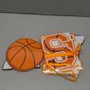 Basketball Senior Night 2026 Party Decor Senior 2026 Sport Theme Banner with Honeycomb Balls Basketball Photo Backdrop Sport Graduation Hanging Ornaments for High School College Graduation Supplies