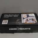 CondoMounts CLMMMAB2022 Full Motion Pillar Monitor Mount | WorkBench Monitor Mount | Pallet Rack | NO Drill | GAS Spring Arm with VESA Plate | Pillar Mount | Holds 18lbs | Up to 32-in. Monitor | Black