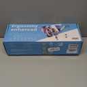 AOC Monitor Mount, Adjustable Single Monitor Arm for 1732 Inch Screens, Fits 4.419.8lbs, Cable Management, VESA 75x75/100x100, C-Clamp & Grommet Base (Grayish white)