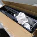 Qingzhou Box Spring Full Size Bed, 5 Inch High Metal Full Size Box Spring Only, Heavy Duty Mattress Foundation with Fabric Cover, Easy Assembly, Quiet Noise Free, Non Slip, Black (Mattress Not Included)