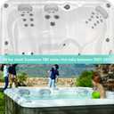 6472-966 Spas Replacement Pillow Compatible for Sundance 780 Series Spas (2007-2017) Replace 6455-469- Comfortable and Durable Pillow (2Pack)