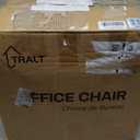 TRALT Office Chair - Ergonomic Office Chair with Back Support, Computer Chair - Home Office Desk Chair, 330 lbs Wide Seat Big and Tall Office Chairs with Headrest, Comfy Desk Chairs (Black)