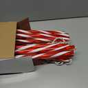 Joiedomi 12 Pcs Christmas Candy Cane Pathway Markers Lights, 16 Stakes Lights with Warm White, Waterproof Outdoor Decorations for Xmas Indoor and Outdoor Decorations Yard, Walkway, Lawn, Garden