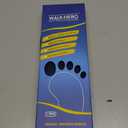 Plantar Fasciitis Insoles for Men Women - Orthotics Inserts, Shoe Insoles Arch Support Flat Feet Inserts Work Boot Insole (Mens 10-10 1/2 | Womens 12-12 1/2) (Blue)