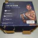 Sveltez Twister Arm Trainer for Men & Women – Upper Body Strength Bar, Chest Expander & Forearm Exerciser, Heavy-Duty Home Workout Equipment for Arm Muscle Training, 30-120 lbs Resistance (Blue)