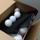 Yunsailing 200 Pcs Plastic Practice Golf Balls Limited Flight Training Golf Balls with 2 Mesh Bags for Indoor Outdoor Backyard Driving Range(White)