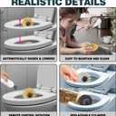 2 x XLDLQU Prank Gift Box, Metal Rotary Wipe Empty Box, Funny Fake Present for Pranks, White Elephant Gift for Men, Husband, Dad, Brother, Boyfriend (2 Pack)