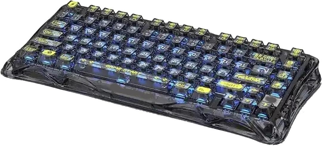 Gravastar Mechanical Keyboard Competition Blog Manufacturing Aluminum Alloy 2.4g Wireless Gaming Esports(K1lite Black)