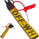 YuCool Car Keychain,Webbing Keychain Wrist Strap,Key Ring for Cars Keys Wallets Decoration cute lanyard nice,Car Accessories (1*yellow)