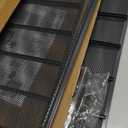 6 Tier Paper Organizer, Metal Mesh Desk File Folder File Folder Paper Letter Tray Desktop Document Sorter for Classroom, School, Office Accessories Organization and Storage - Gray