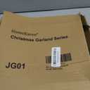 Artificial Pine Garland Soft PVC Realistic Pine Garland for Xmas Fireplace Door Decoration 270cm