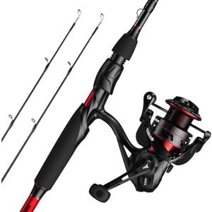 KastKing Royale Legend II Spinning Fishing Combos, 7'0'' ML Twin Tips Rod, Size 3000
