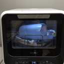 COMFEE' Portable Mini Dishwasher Countertop with 5L Built-in Water Tank for Apartments& RVs, No Hookup Needed, 6 Programs, 360° Dual Spray, 162℉ High-Temp& Air-Dry Function