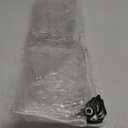 Clear Vinyl Tarp 6X8ft, Clear Tarps Heavy Duty Waterproof Tarp Cover with Grommets and Reinforced Edge, 14Mil Transparent Tarpaulin for Patio Enclosure, Outdoor Rainproof Canopy, Chicken Coops Cover (8x6ft)