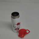 Zak Designs Sanrio Sage Kids Water Bottle For School or Travel, 19oz Stainless Steel Water Bottle With Straw, Handle, and Leak-Proof, Pop-Up Spout Cover (Hello Kitty)