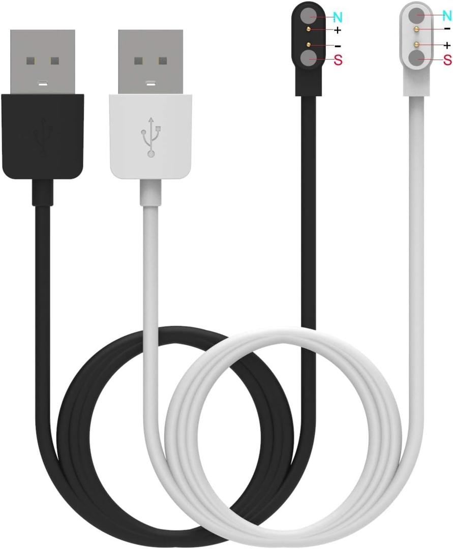 Compatible with BIGGERFIVE BW01 BW02 Smart Watch Charger, Magnetic USB Charger Replacement Charging Cable for BIGGERFIVE Kid's Smart Watch