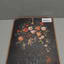 AtterrirArt Vintage Bathroom Framed Wall Art, Moody Botanical Canvas Print, Rain Shower Wall Decor, Floral Farmhouse Wall Decor, Ready To Hang, 12 * 16 Inch