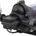 T33 Automatic On-Demand Diaphragm Pump 115Vac, 4.0GPM, 45PSI, Industrial Water Pressure Pump for Kitchen, Bathroom, RV, Marine Yacht, Caravan, Garden