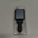 LISEN Retractable Car Charger, 69W Cars Adapter USB C Fast Charger, Car Accessories for Women Men, Christmas for Gifts for Dad Mom, Gifts for Men Women, for iPhone 17 Pro Max Air 16 15 14 13 Plus (Grey)