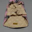 Kuoser Waterproof Dog Coat, Reversible Dog Jacket for Medium Dogs, Adjustable Durable Doggie Winter Coat Warm Puppy Cold Weather Apparel from Small to Large Breed, Pink M (Medium (Pack of 1))