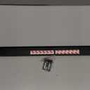 Expandable Rear Stove Gap Cover for Slide-In Ranges  Stainless Steel, Black Powder Coated  Adjustable Up to 32  Dual Install Options (1.5 inch WIDE)