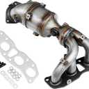 Fit For 2007 2008 2009 2010 2012 2013 Nissan Altima L4 2.5L Front Exhaust Manifold W/Gasket Kit Replace 674933 (EPA Compliant)