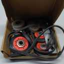 [Newest] 4392067 Dryer Repair Kit and W10837240 Dryer Idler Pulley for Maytag Bravos Whirlpool Duet Kenmore Elite Dryers,with WPW10314173 Drum Roller&661570V Belt&279640 Idler Pulley by TOMOON