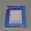 Light Therapy Lamp - 10000 Lux HappyLight, UV-Free LED Bright White Light with Adjustable Brightness, Timer & Stand - Boost Mood, Energy & Focus for Home Office Desk and Bedside