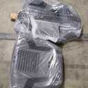 Respawn 110 Pro Ergonomic Gaming Chair with Footrest for Adults - Comfortable Office Gaming Recliner with Lumbar Support and Headrest, Racing Style Video Game Chairs for Computer Gamer - Gray Fabric