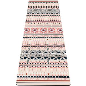 nuveti Yoga Mat Print Extra Thick TPE Non Slip Fitness Exercise Mat with Carrying Bag,72"x24" Extra Thick 6MM Exercise & Workout Mat for Yoga, Pilates Fitness and Floor Exercises (YiYuTan3)