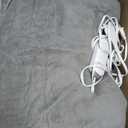 Electric Heated Blanket 72"x84" Full Size - Dual-Sided with Microplush & Sherpa Fabric, 4 Heat Settings & 10 Hours Auto Off, Machine Washable - Light Gray