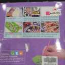 Eiflow Hanging Diamond Art Kit Purple Flower, DIY Acrylic Diamonds Painting Board Kit for Adults, Gem Art Pendant Ornament Flower