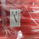 Red tubes (15.7 inches) 34pc