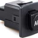 Mango S Aux Port Replacement, Auxiliary Input Jack Assembly 39112-TA0-A01 for 2009-2012 Honda Pilot, 2008-2010 Honda Accord EX, EX-L, 2011 Honda Accord LX