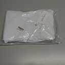 DAAWENXI Women's Long Sleeve Mini Dress Square Neck Halter A Line Party Club Short Dresses with Pocket (White, S)