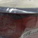 Lodge 7 Quart Enameled Cast Iron Oval Dutch Oven with Lid  Dual Handles  Oven Safe up to 500 F or on Stovetop - Use to Marinate, Cook, Bake, Refrigerate and Serve  Red