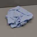 Oudain Dusty Blue Ruffle Table Runner Cotton Fabric 118 x 13.8'' Farmhouse Rustic Ruffled Edge Table Runner Wedding Decor for Spring Baby Shower Bridal Shower Party