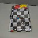 Monster Truck Birthday Decorations - Cake Topper, Banner, Backdrop, Latex Balloons, Foil Balloons, Table Cover, Sticker Set,149Pcs Set, Monster Truck Party Decorations (Red and Blue)