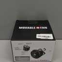 Portable Camping Fan & Lantern, (40H Max Working) Rechargeable Battery Operated Fans & Hook, 15000mAh Glamping Tent Hanging Fan for Car Camping Essentials Accessories,Hiking,Hurricane Survival Gear