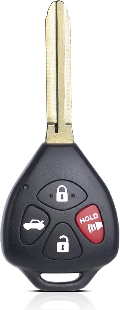 MechanMagic Key Fob Remote Replacement Fits for Toyota Camry 2007 2008 2009 2010 2011/Corolla 2009-2010 HYQ12BBY Keyless Entry Remote Control 89070-06232 315MHz