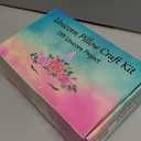 Make Your Own Unicorn Pillow Kit Arts and Crafts for Girls (No Sew), DIY Unicorn Craft Girl Ages 3 4 5 6 7 8 9 10 Years Old, Gifts for Kids, Birthday Present, Best Christmas Toy, Kids Project