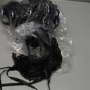 Jenaai 50 Pcs Couple Masquerade Mask Venetian Mardi Gras Halloween Carnival Mask for Women and Men Costume Ball Party (Black)