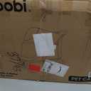 Petbobi Dog Stroller for Large & Medium Dogs - Easy Fold Dual Entry Pet Stroller with One-Foot Brake, All Terrain Wagon Cart with Air Mesh, Ideal for Large Senior Pets up to 80 lbs, Pink