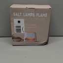 SALKING 2-in-1 Ultrasonic Essential Oil Diffuser & Himalayan Salt Lamp, Aromatherapy Diffuser Cool Mist Humidifier with 3 Brightness, Salt Therapy Lamp, 100% Pure Himalayan Salt Rock, 150ml (Marble)